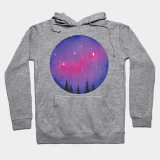 Purple galaxy Hoodie